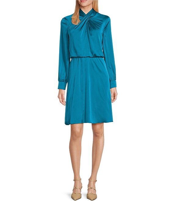 Charmeuse Wrap Dress