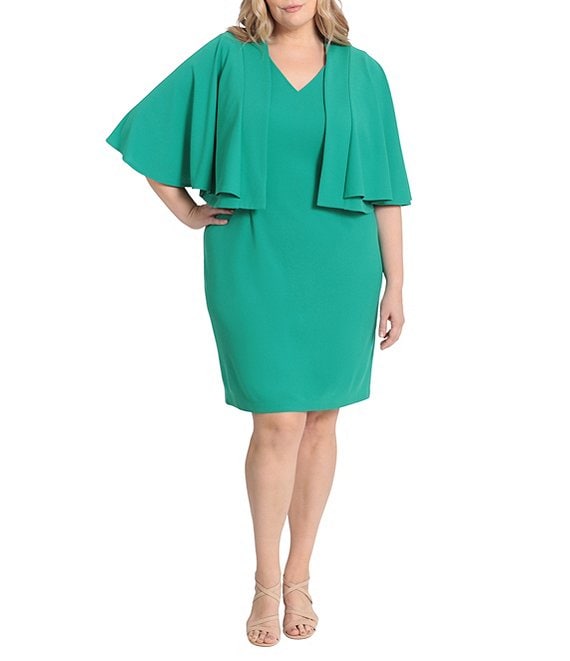 Dillards plus on sale size jacket dresses