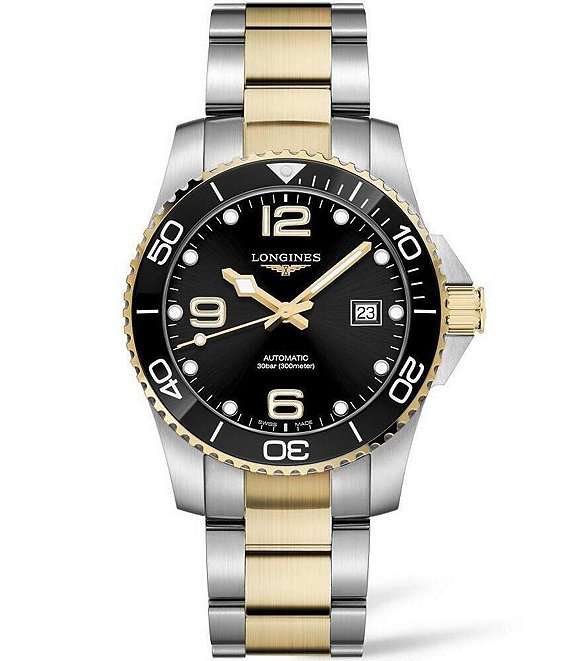 Longines Men s Hydroconquest Automatic Two Tone Bracelet Watch