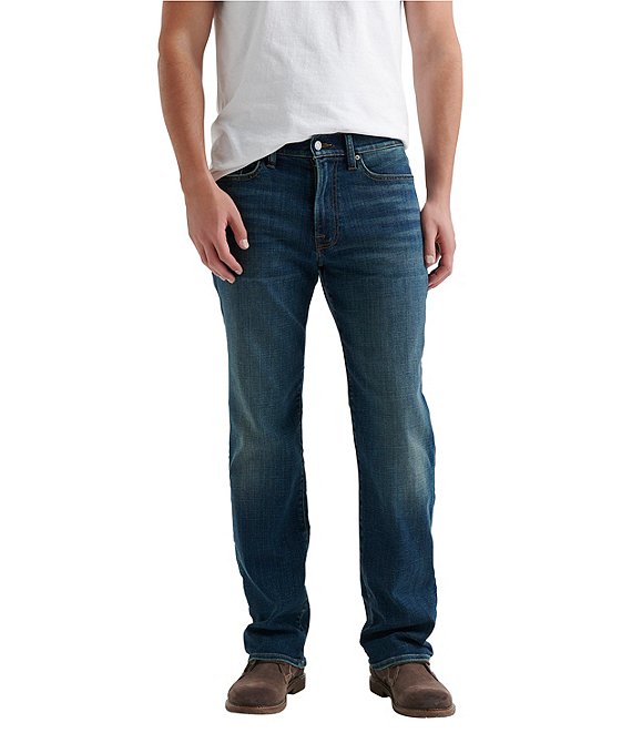 Dickies: Regular Straight Fit 6-Pocket Denim Jeans (Heritage Tinted Khaki)  - Stevens Creek Surplus