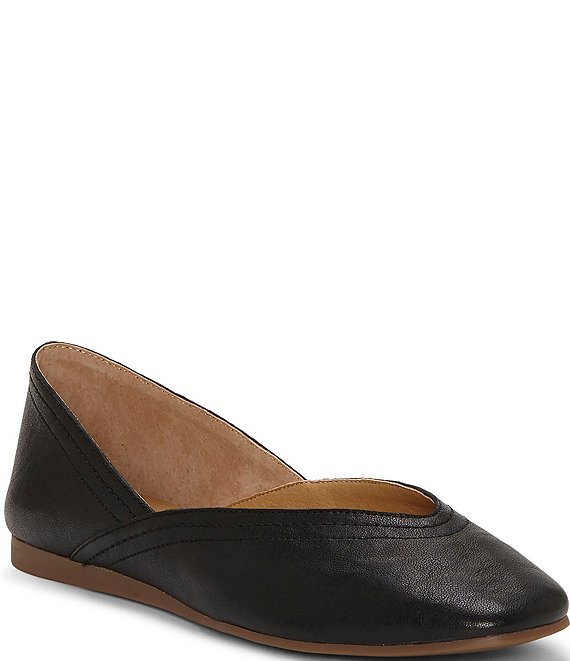 lucky brand leather flats cheap online