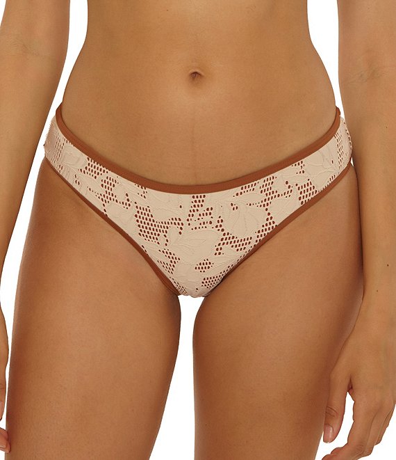 Lucky Brand Belize Crocket Moderate Coverage Hipster Swim Bottom