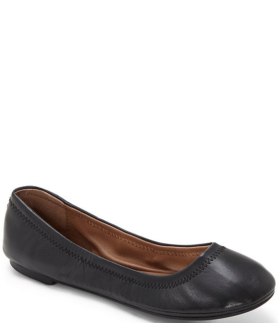 Lucky Brand Emmie Leather Ballet Flats Dillard s