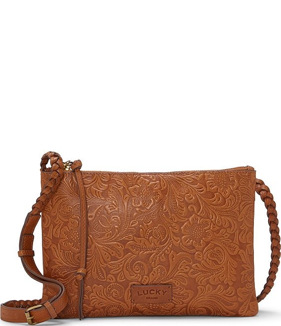 Lucky Brand store Leather Satchel