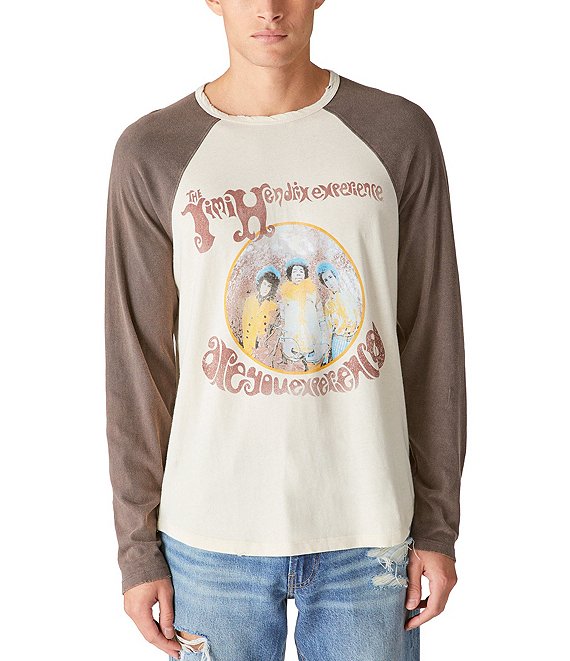 Lucky Brand Jimi Hendrix Graphic Baseball T-Shirt | Dillard's