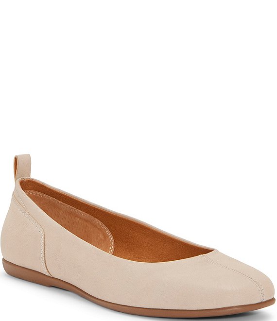 Lucky Brand Leimmer Leather Ballet Flats