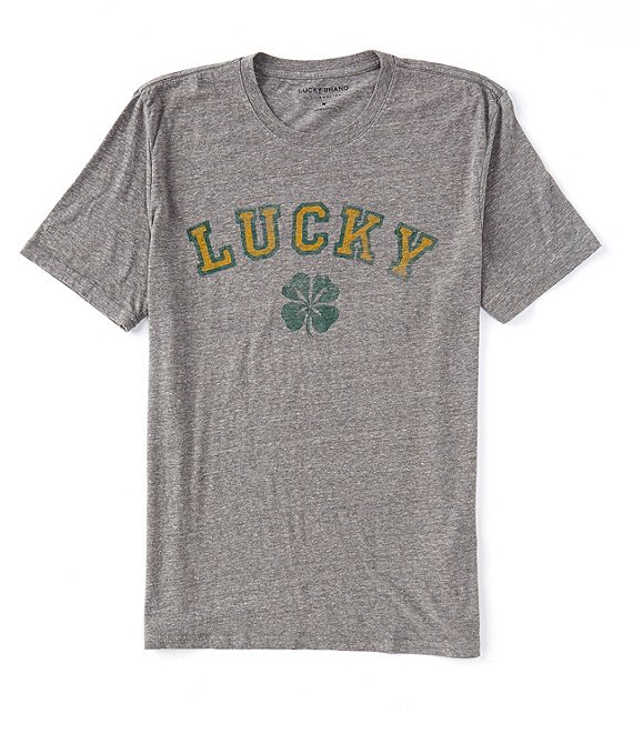 Lucky Brand Lucky Clover Logo T-Shirt