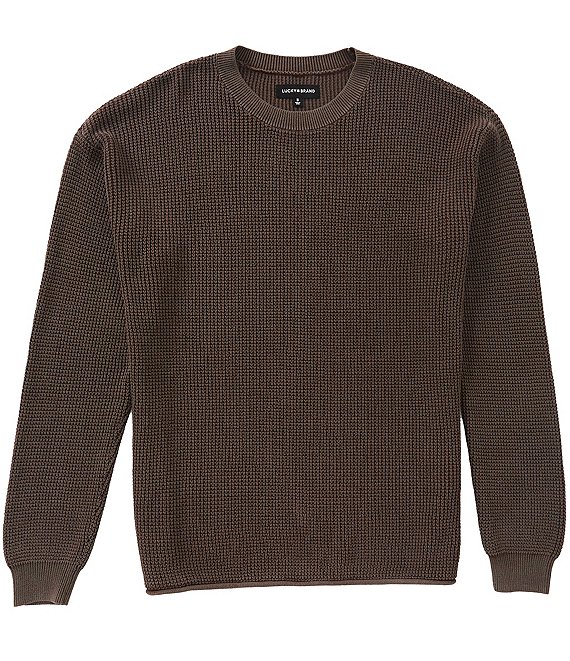 Lucky Brand Washed Textured Sweater