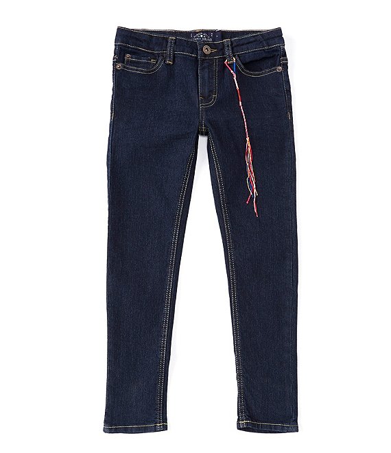 Color:Richmond Wash - Image 1 - Big Girls 7-16 Zoe Mid-Rise Stretch Skinny Jeans