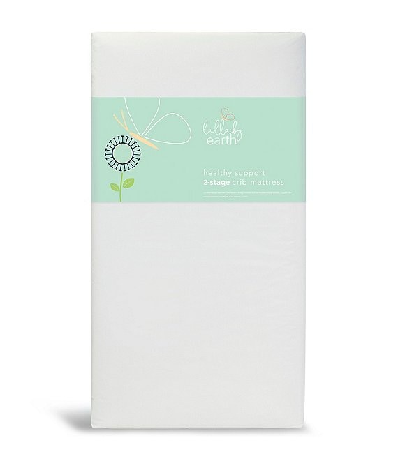 Color:Natural - Image 1 - Healthy Support Waterproof Crib Mattress 2-Stage Dual Firmness