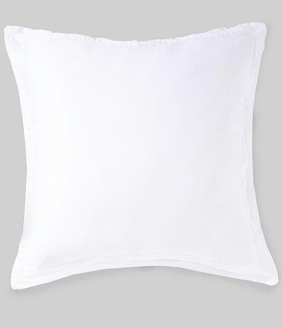 Luxury Hotel Elegance Edge Flange Trim Euro Sham Pillow Cover