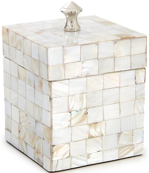 Luxury Hotel Mother of Pearl Covered Jar