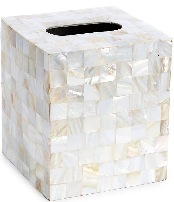 Luxury Hotel Mother of Pearl Tissue Cover