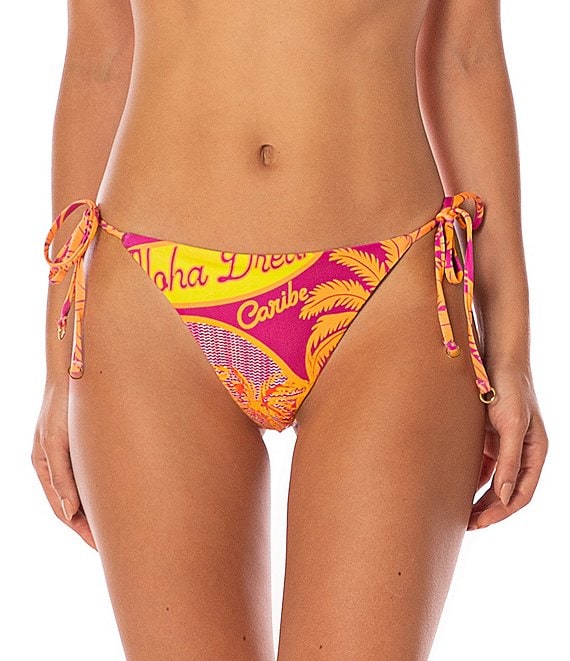 Maaji Aloha Dream Shining Reversible Tie Side Swim Bottom