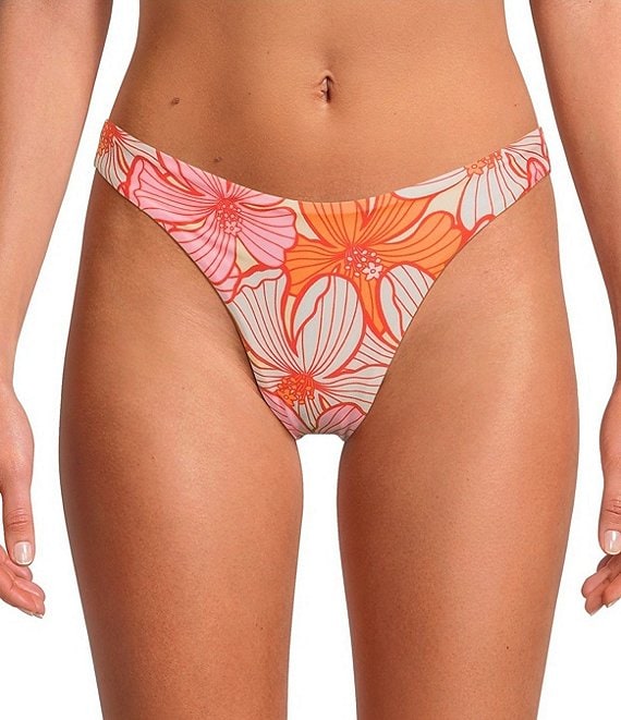 Maaji Sublimity Retro Bloom Reversible Classic Swim Bottom