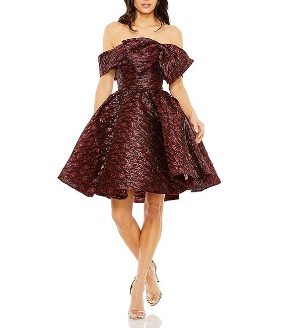 Brocade on sale formal dress