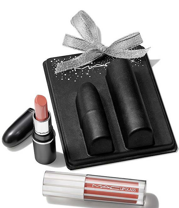 MAC Mini Nudes Lip Combo Holiday 2-Piece Gift Set | Dillard's