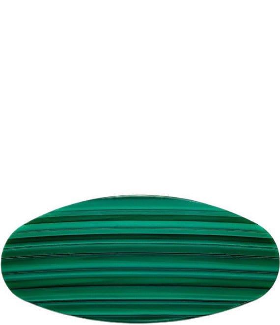 MACHETE Jumbo Oval Hair Clip, Malachite - Image 1