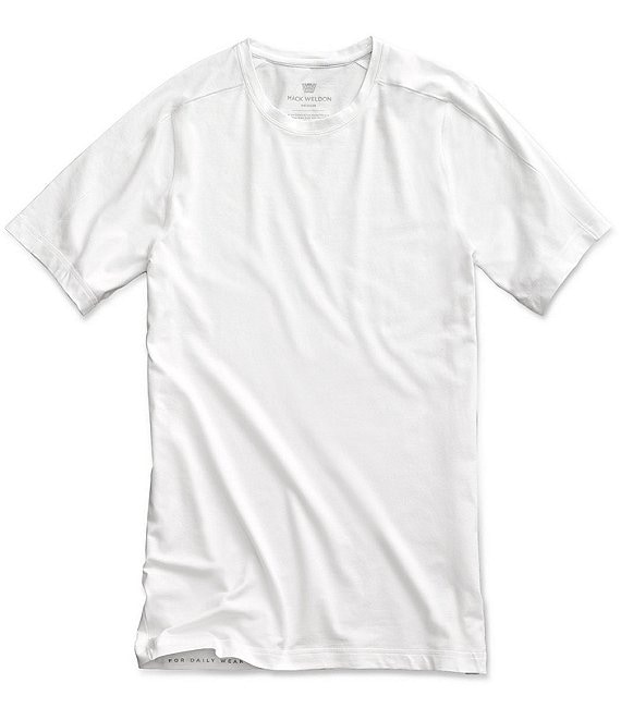 Color:Bright White - Image 1 - Short-Sleeve Crew Neck 18-Hour Jersey Tee