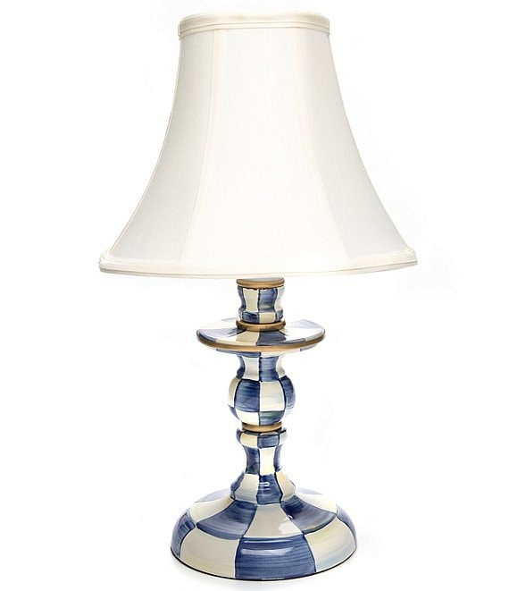 MacKenzie-Childs Check Candlestick Lamp