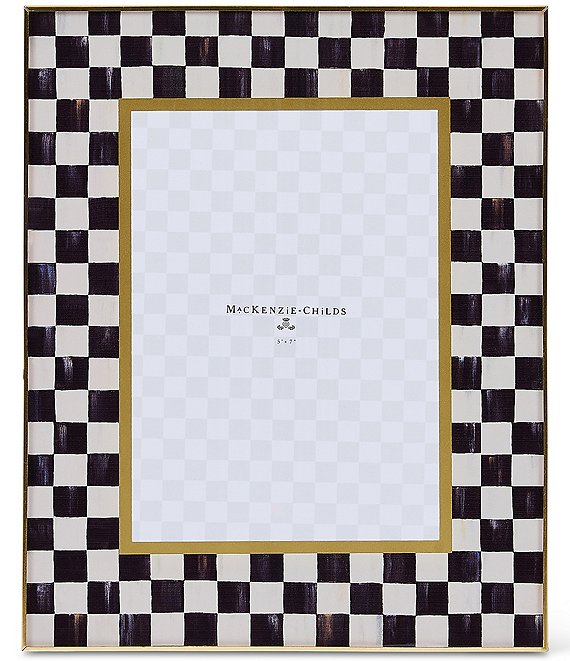 MacKenzie-Childs Check® Glass Picture Frame