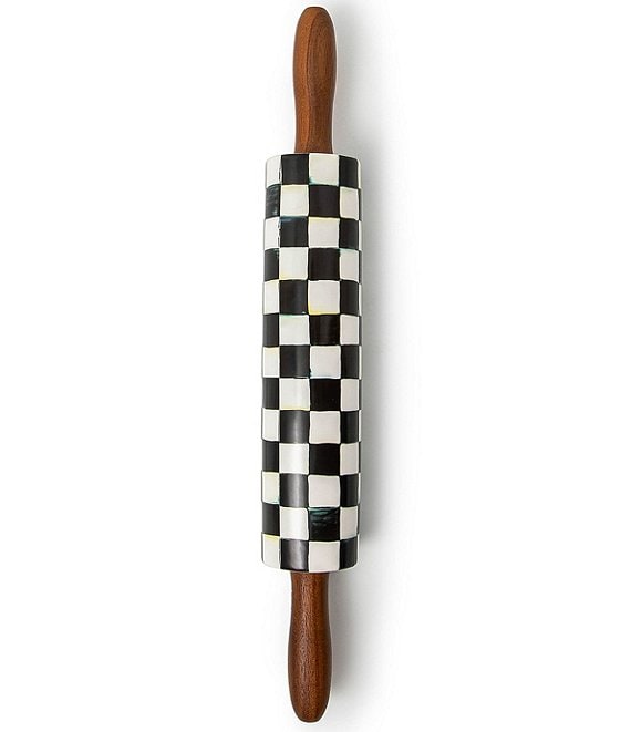 MacKenzie-Childs Check Rolling Pin