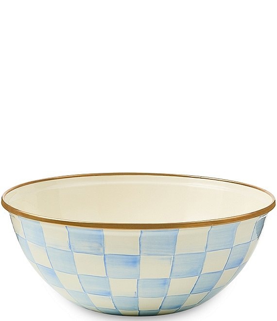 MacKenzie-Childs Check Everyday Bowl