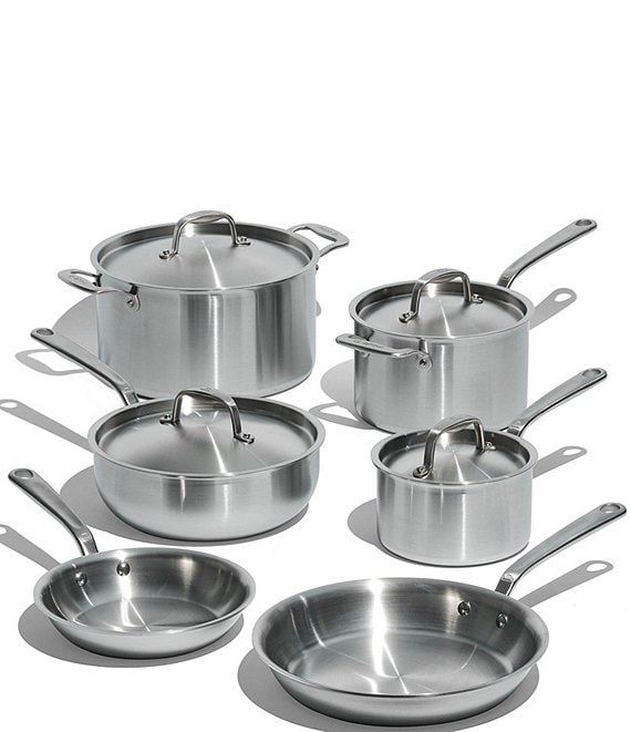 Made In 10 Piece Stainless Cookware Set