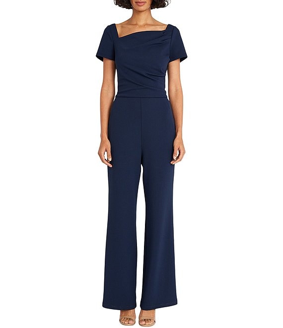 Navy short sleeve jumpsuit best sale