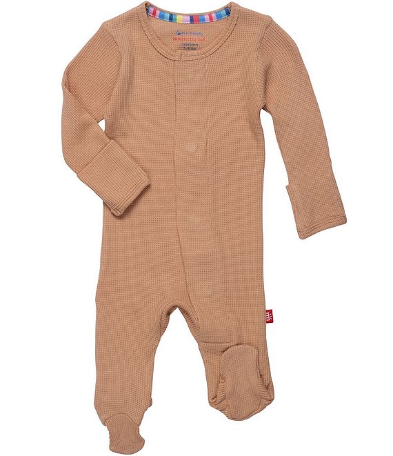 Me Baby Boys Preemie9 Months Long Sleeve Doe Footed Coveralls