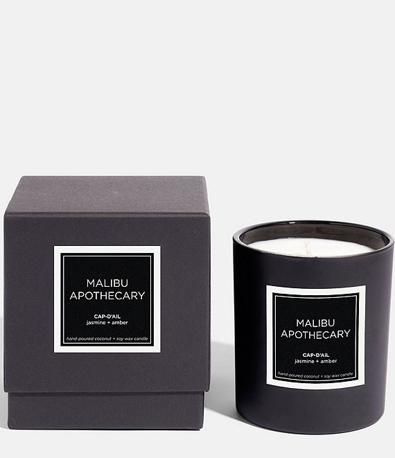 Malibu Apothecary Cap-D'Ail Matte Black Candles