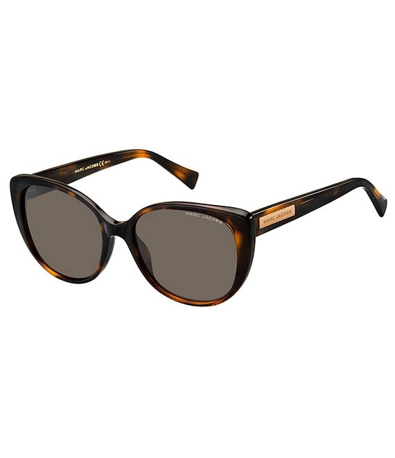 Color:Tortoise - Image 1 - Cat Eye Acetate Frame Sunglasses