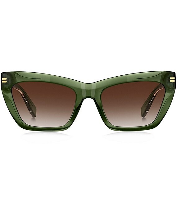 Marc Jacobs MARC 727/S - 1ED GB Green | Sunglasses Woman Marc Jacobs 1112/S 54mm Rectangle Sunglasses in Transparent Green with Hard Case display picture 1