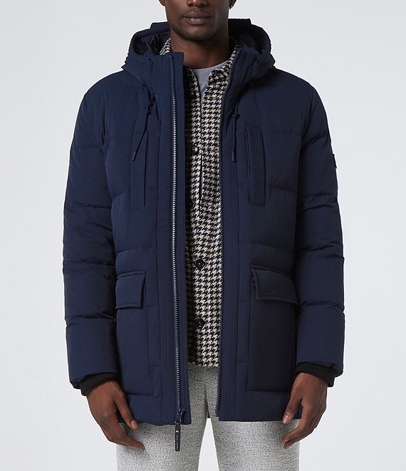 Marc New York Men's Full-Zip Hooded Parka Puffer Coat Dillard's