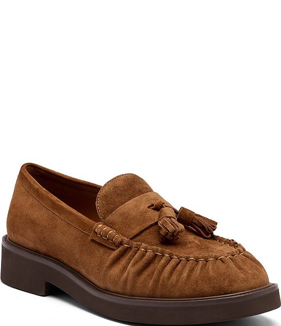 Marc Nolan Ella Suede Tassel Loafers