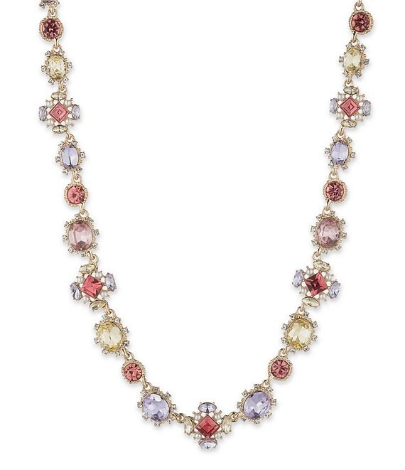 Marchesa Gold Tone Multi Collar Necklace,New Products : American Fashion Style Bags On Sale