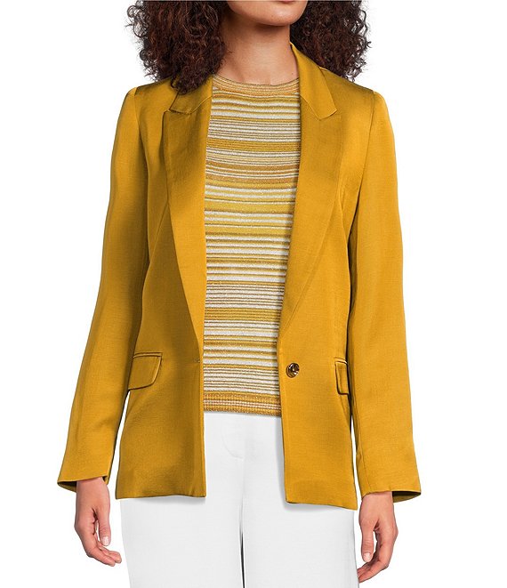 Marella Mllopunzia Lapel Collar Long Sleeve Blazer