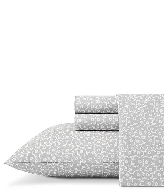 marimekko Pikkuinen Unikkoシーツセット Marimekko Pikkuinen Unikko Floral Sheet Set | Dillard's