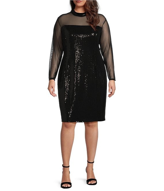 Dillards plus size cocktail dresses hotsell