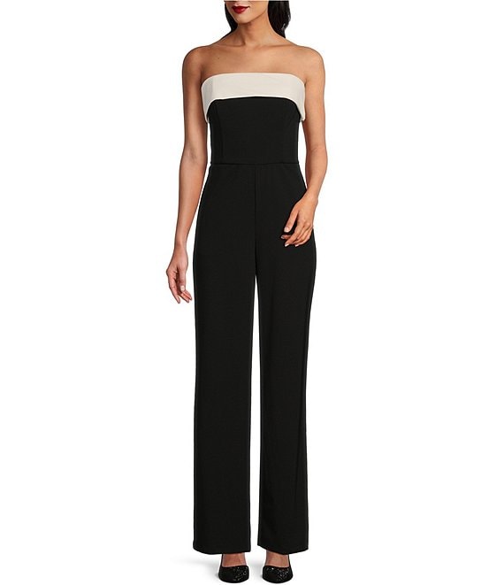 Dillards shop navy jumpsuit