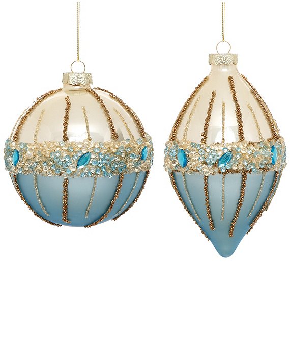 Mark Roberts Crystal Bead Ornament, Box Of 6