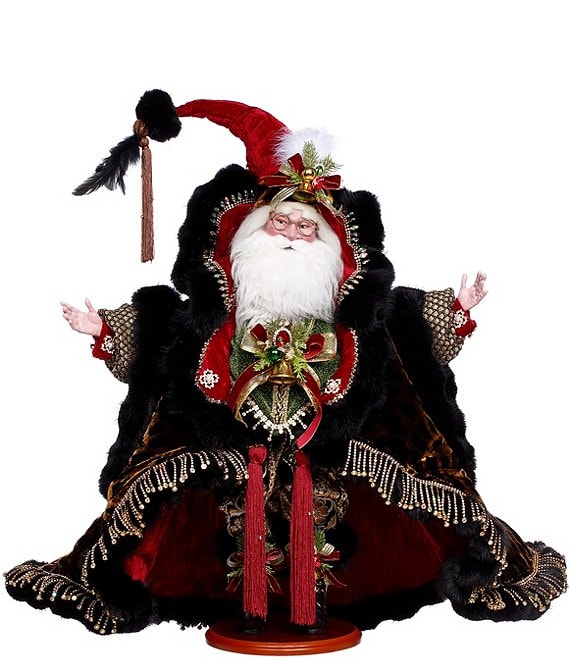 Mark Roberts Glitz And Glam Santa Figurine