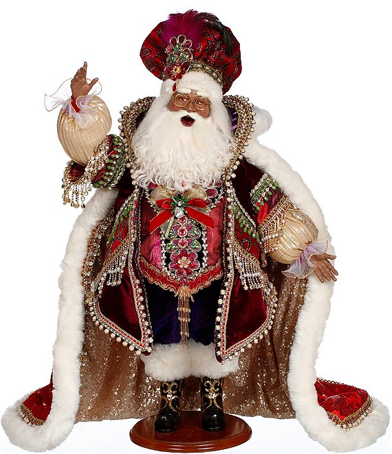 Mark Roberts Holiday Collection African American Christmas Jewel Santa