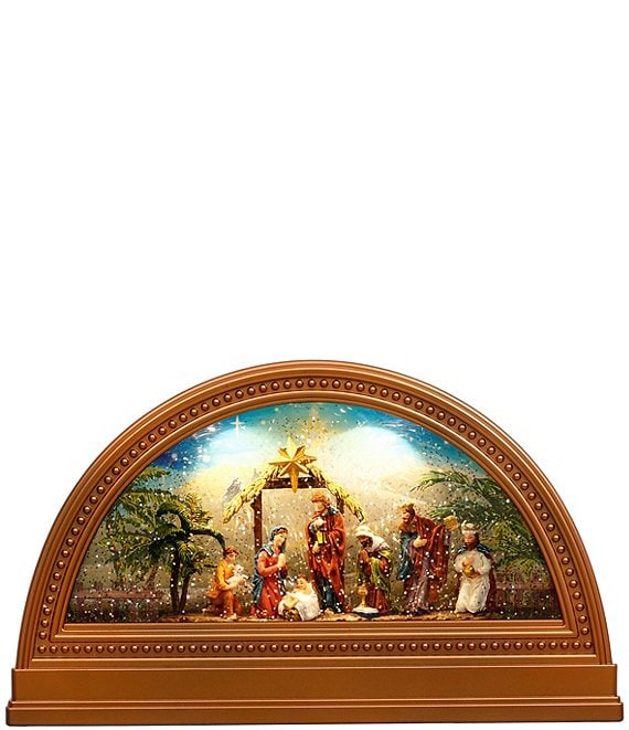 Mark Roberts Nativity Arch Scene LED Figurine