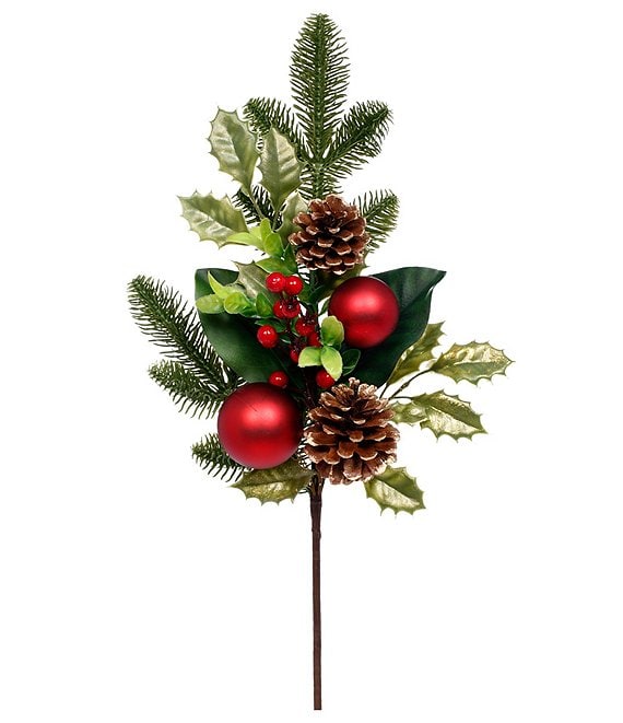 Mark Roberts Pinecone Berry Spray, Box of 4
