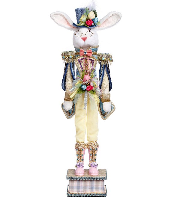 Mark Roberts Rabbit Nutcracker Yellow Figurine, Small