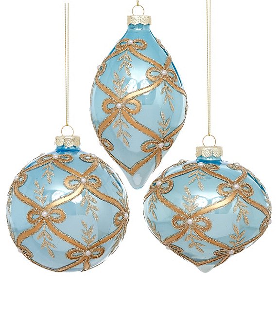 Mark Roberts Ribboned Ornament Box of 6