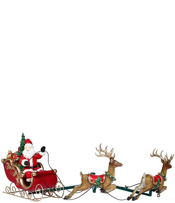 Mark Roberts Santa and Deer Tree Decor