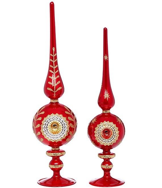 Mark Roberts Scrolled Tree Finial, Set of 2