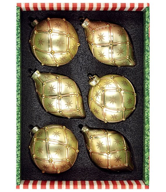 Mark Roberts Snowflakes Ornament Box of 6